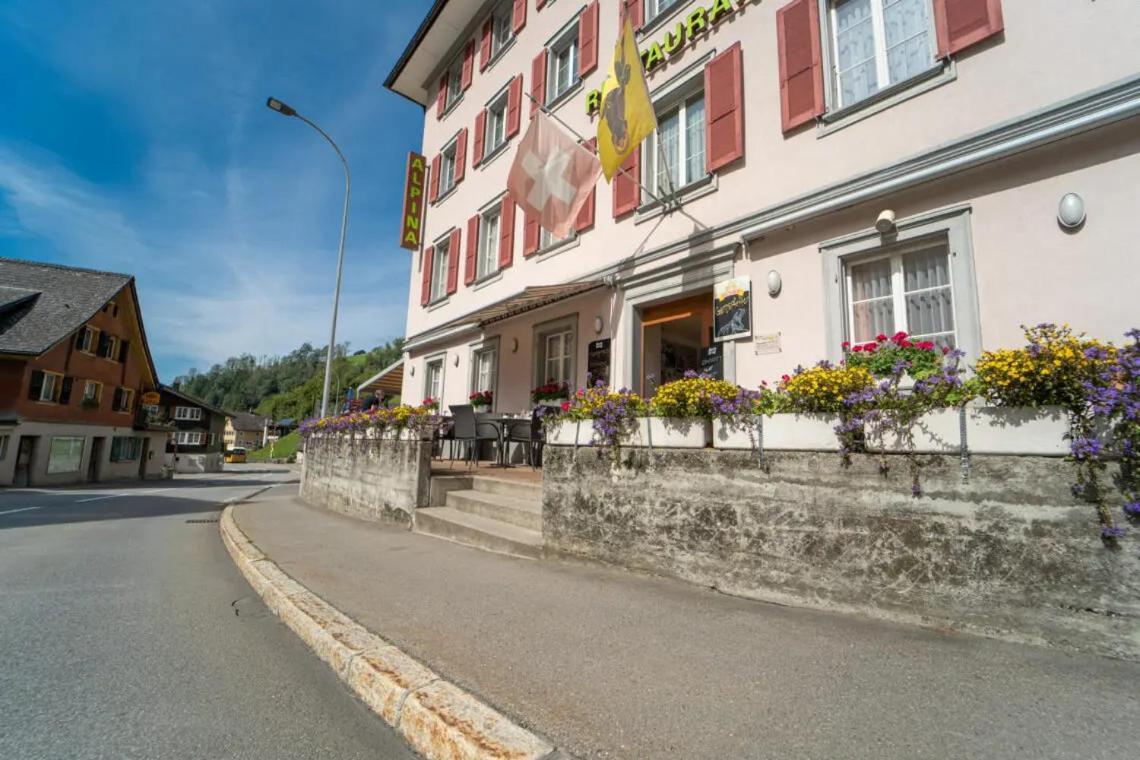Hotel Alpina Unterschachen Экстерьер фото